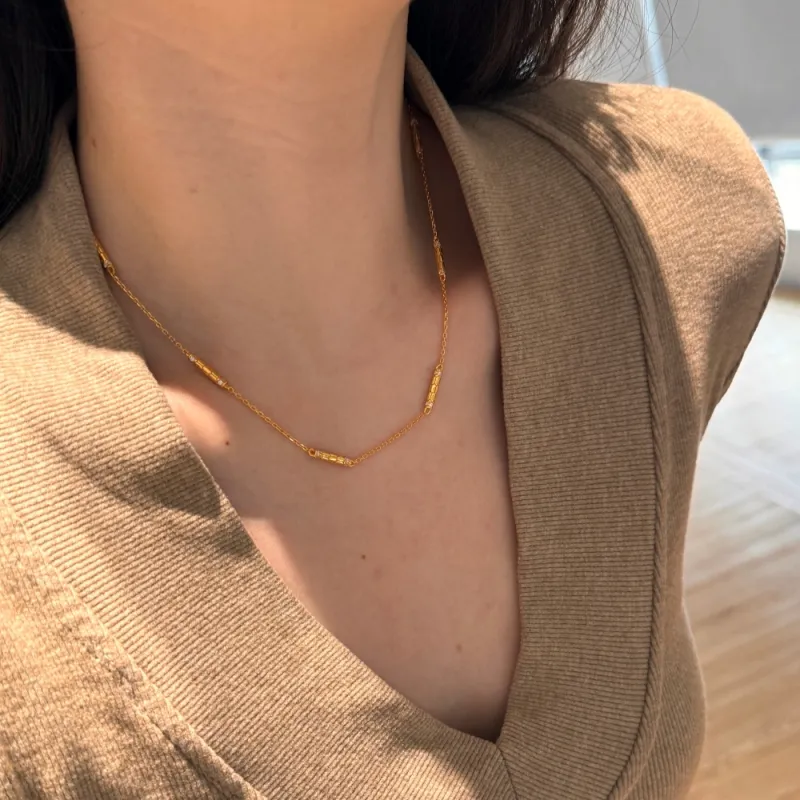 KAILEIFU S925 Silver Necklaces Women's-3