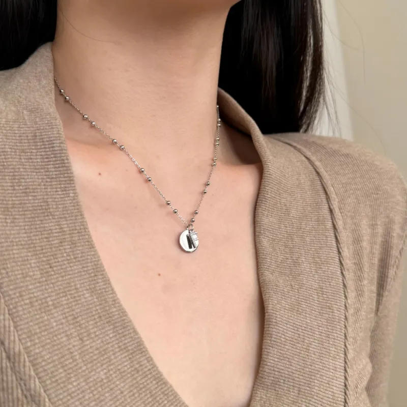 KAILEIFU S925 Silver Necklaces Women's-28