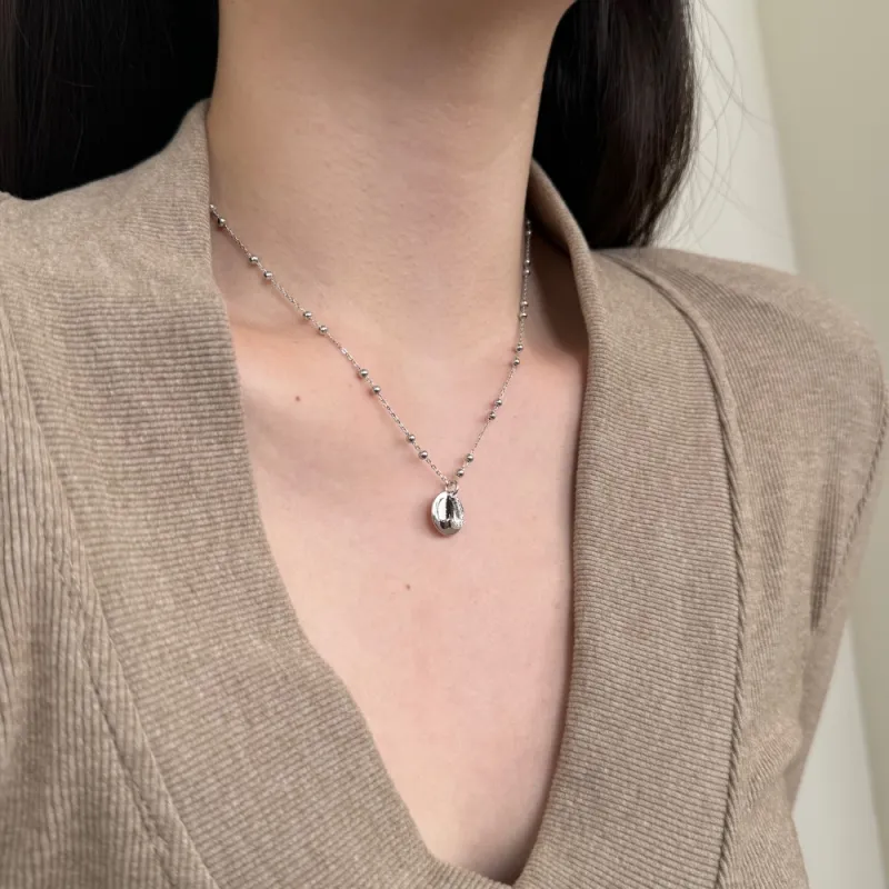 KAILEIFU S925 Silver Necklaces Women's-48