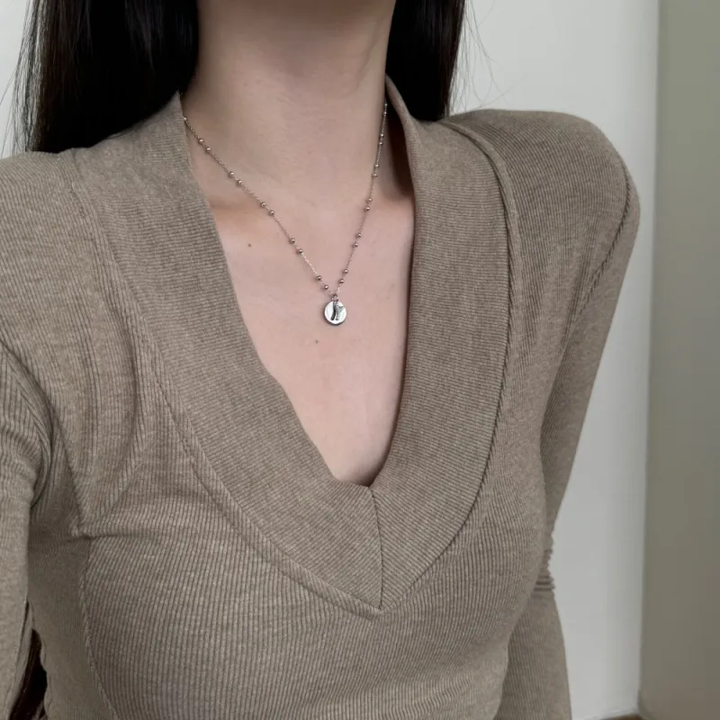 KAILEIFU S925 Silver Necklaces Women's-123