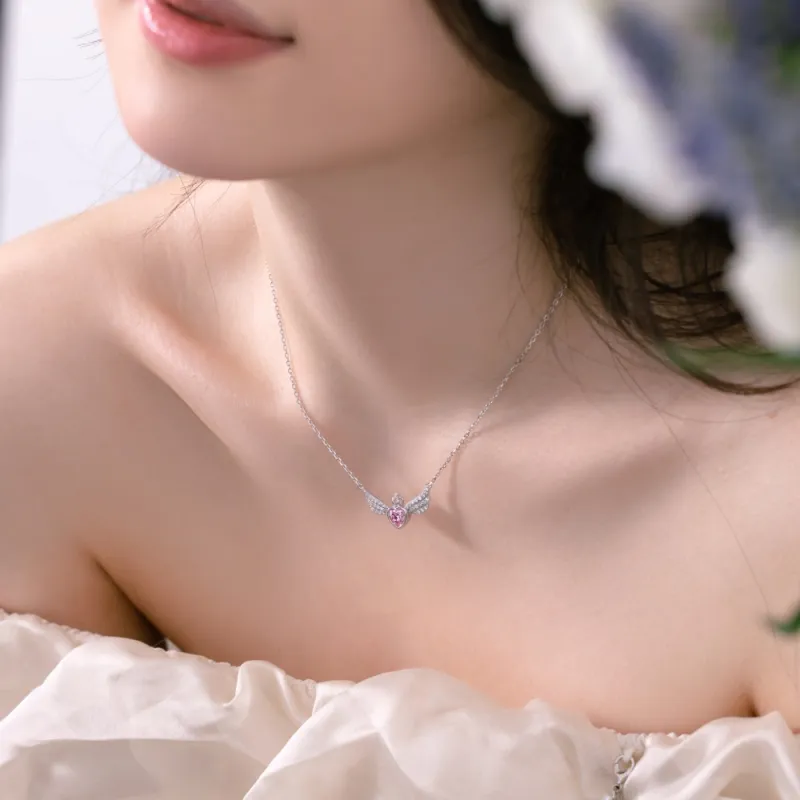 KAILEIFU S925 Silver Necklaces Women's-9