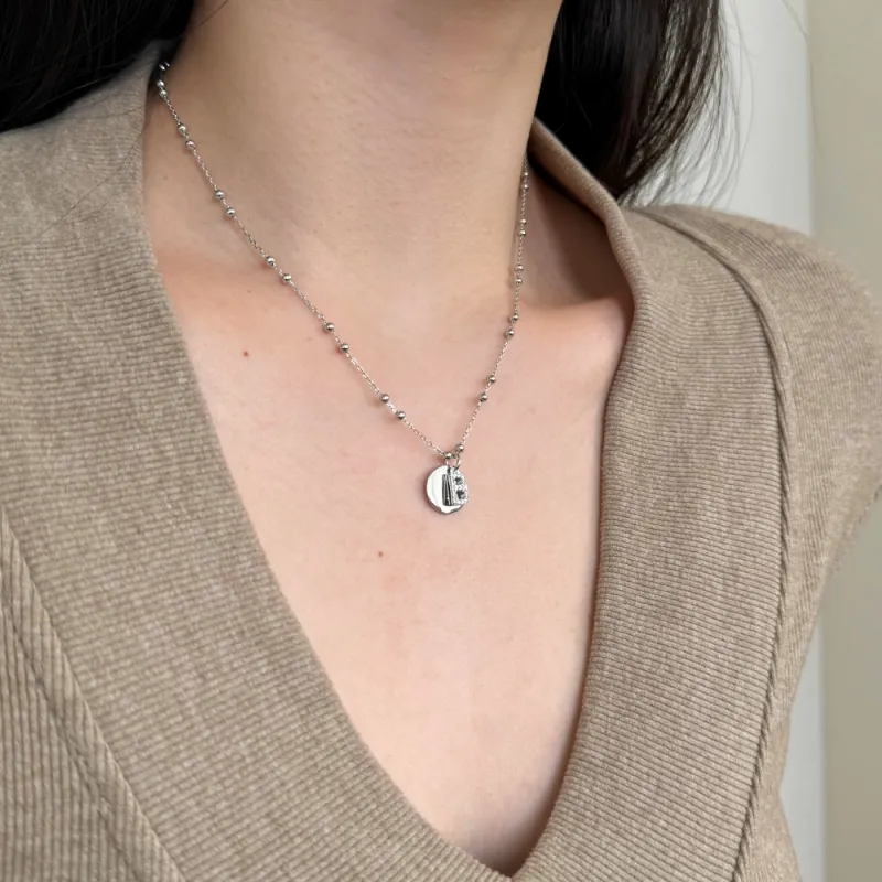 KAILEIFU S925 Silver Necklaces Women's-8