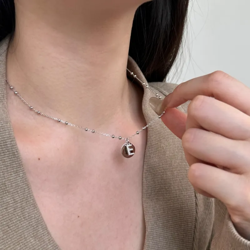 KAILEIFU S925 Silver Necklaces Women's-24