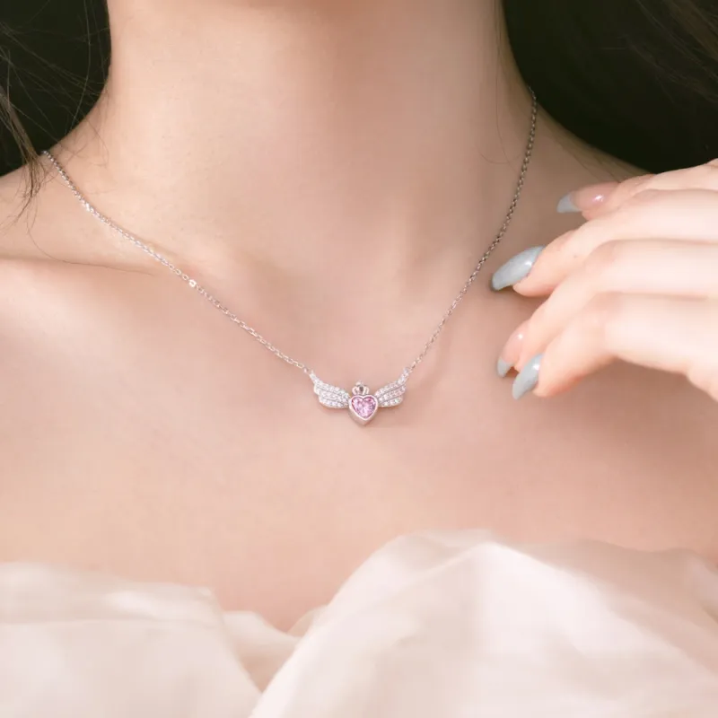 KAILEIFU S925 Silver Necklaces Women's-10