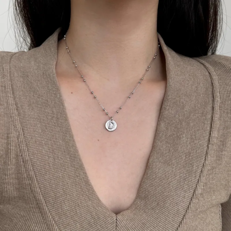 KAILEIFU S925 Silver Necklaces Women's-17