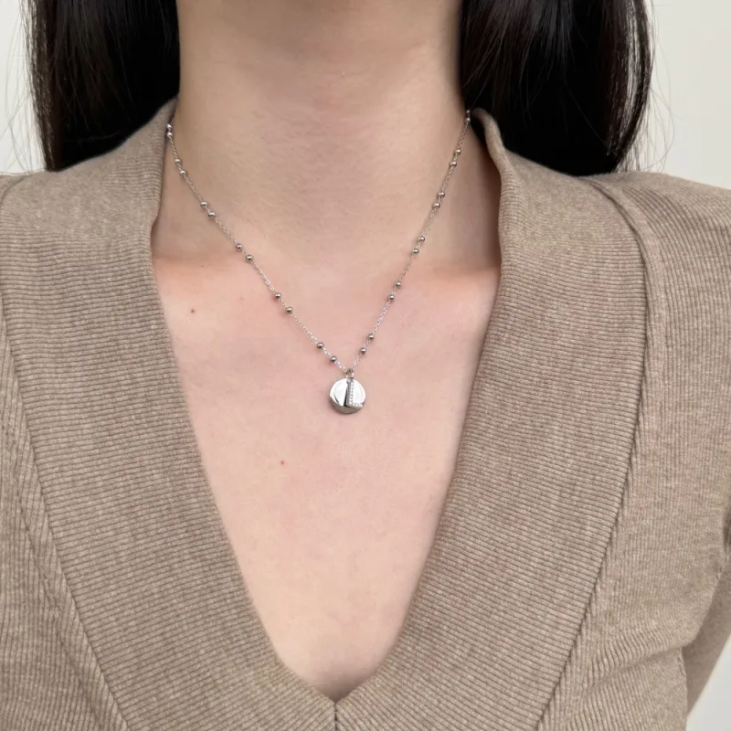 KAILEIFU S925 Silver Necklaces Women's-57