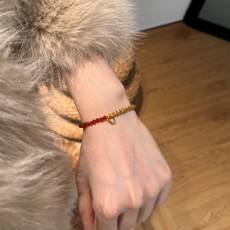 KAILEIFU S925 Silver Bracelets Women's Gold-3