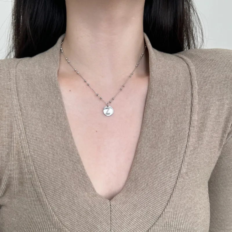 KAILEIFU S925 Silver Necklaces Women's-127