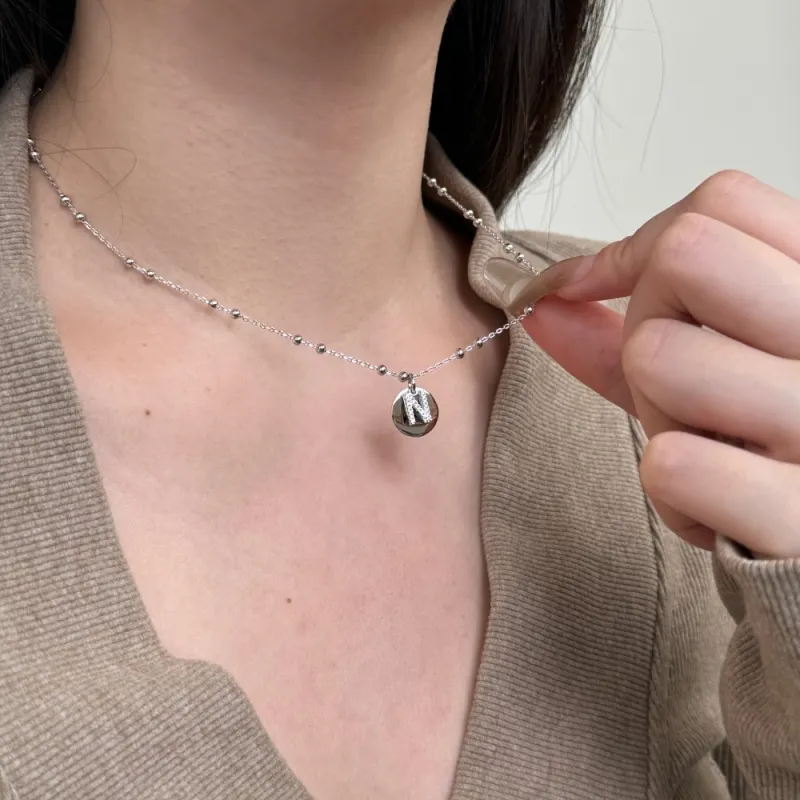 KAILEIFU S925 Silver Necklaces Women's-69