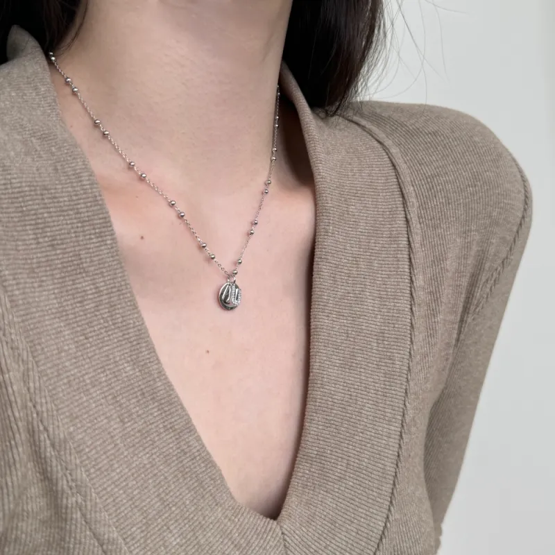 KAILEIFU S925 Silver Necklaces Women's-103