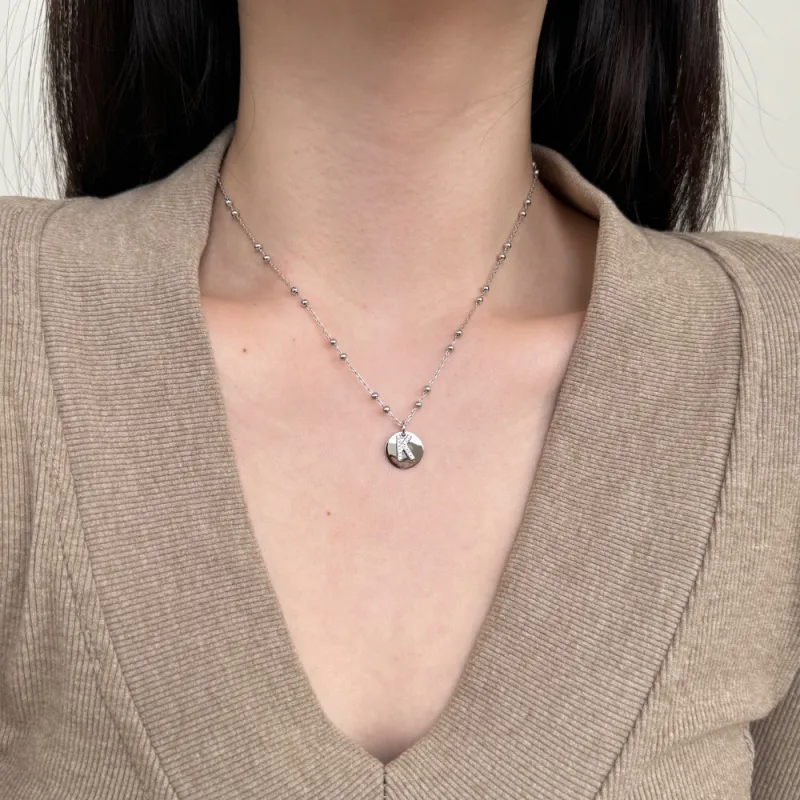KAILEIFU S925 Silver Necklaces Women's-52