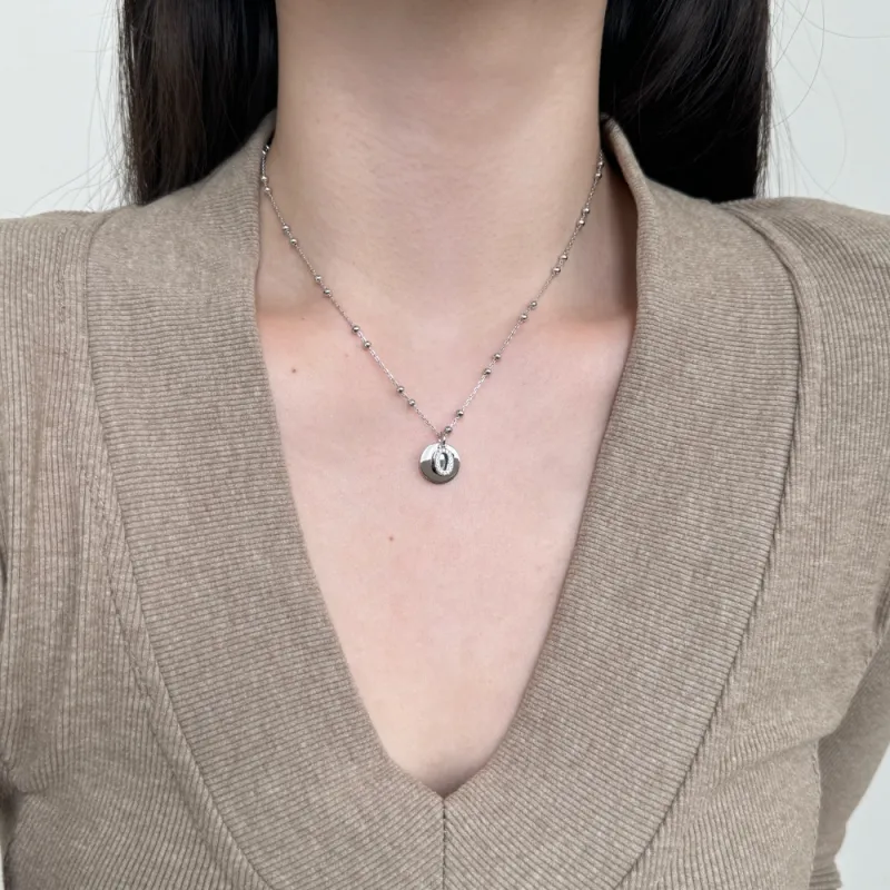 KAILEIFU S925 Silver Necklaces Women's-72