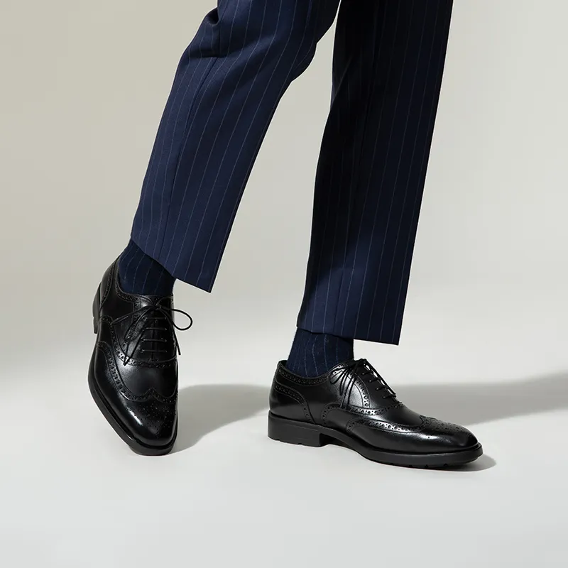 TRUFFAUT Super-Light Soft Sole Brogues Dress Shoes Men's-11