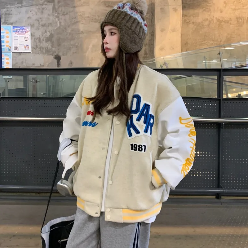 Icicofficial Baseball Jacket Women's-16