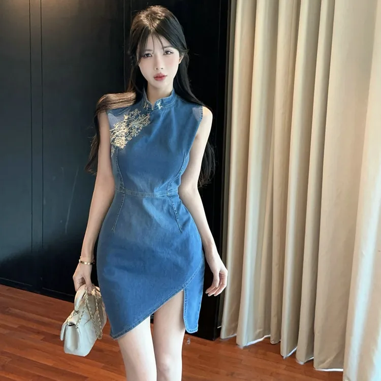 Icicofficial Sleeveless Dress Women's-4