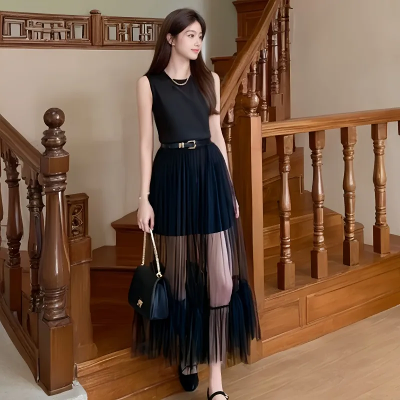 Icicofficial Sleeveless Dress Women's-8