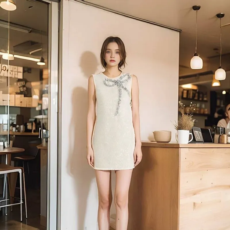 Icicofficial Sleeveless Dress Women's-4