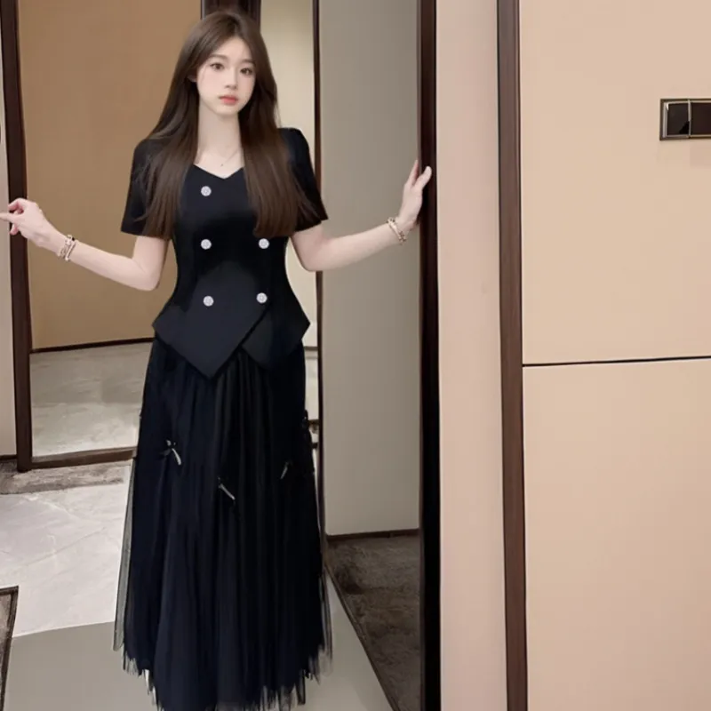 Icicofficial Two Piece Skirt Sets Women's-9