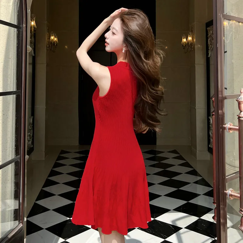Icicofficial Sleeveless Dress Women's-6