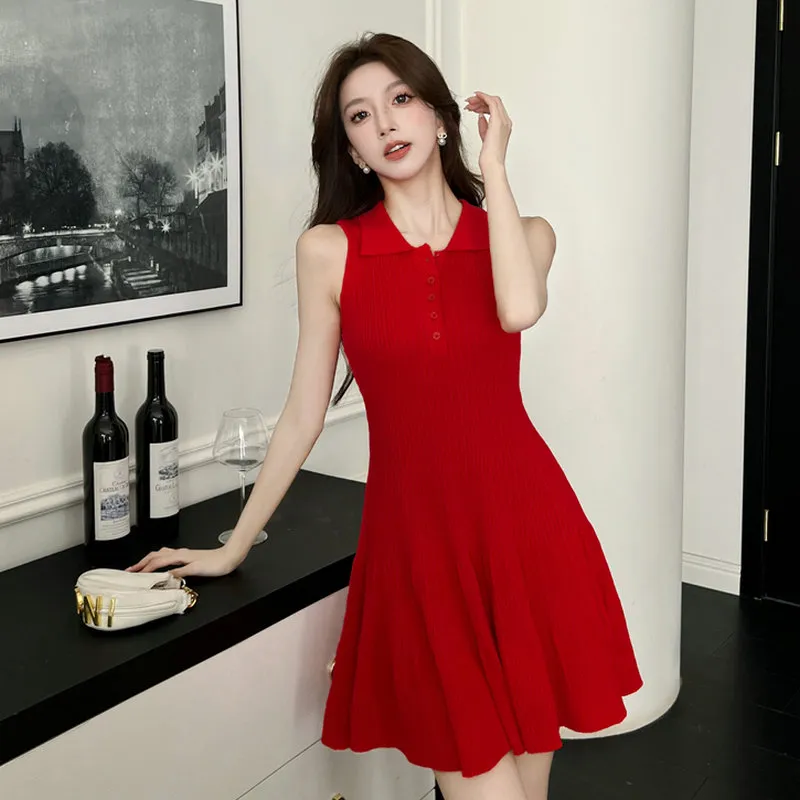 Icicofficial Sleeveless Dress Women's-3
