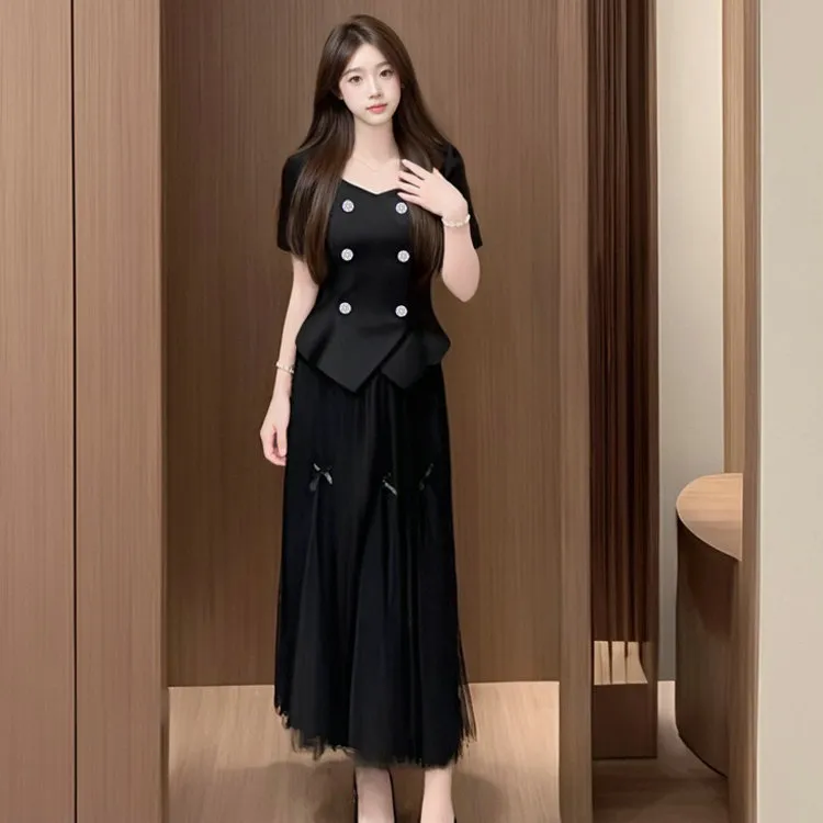 Icicofficial Two Piece Skirt Sets Women's-8