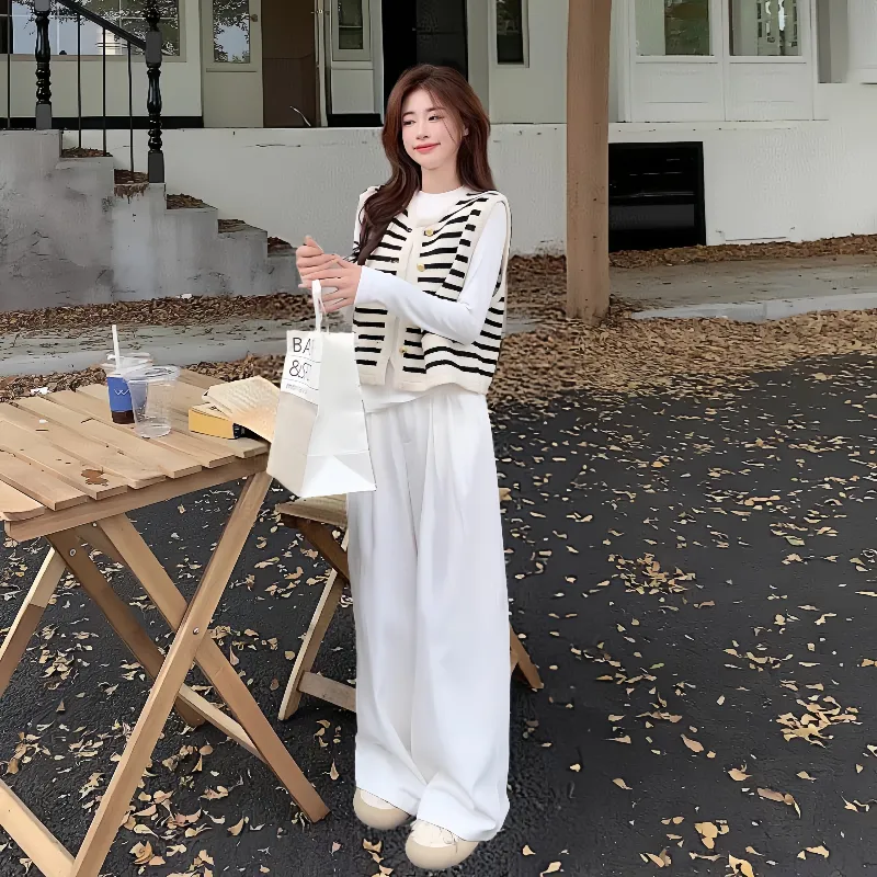 Icicofficial Two Piece Skirt Sets Women's-3