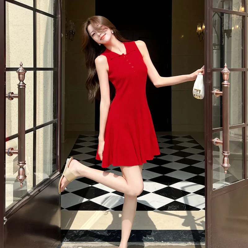 Icicofficial Sleeveless Dress Women's-7