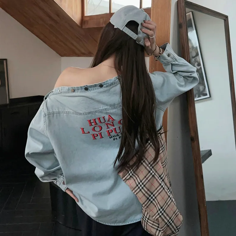 Icicofficial Denim Jacket Women's-6