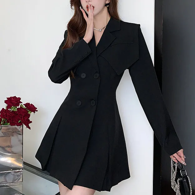 Icicofficial Long Sleeved Dresses Women's-7