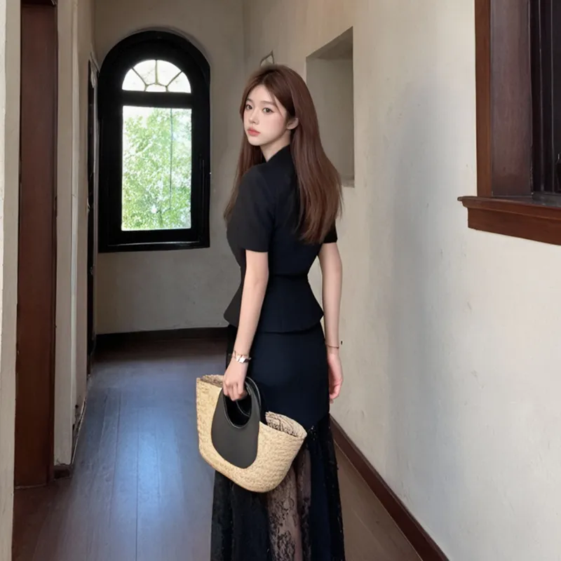 Icicofficial Two Piece Skirt Sets Women's-7