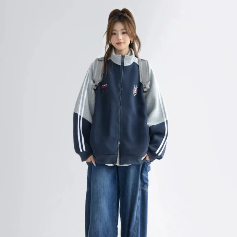 Icicofficial Baseball Jacket Women's-10