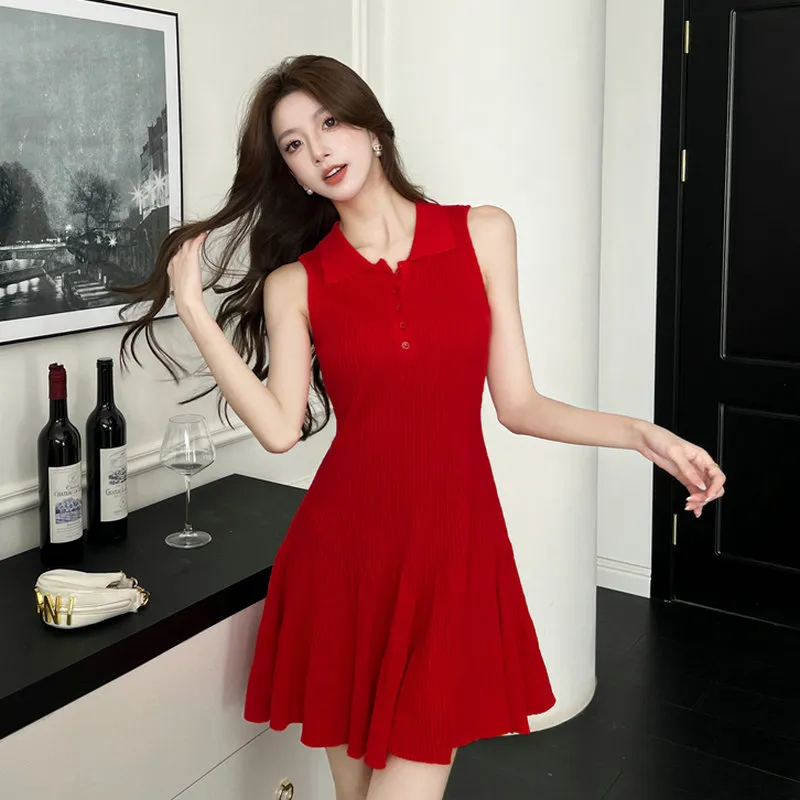 Icicofficial Sleeveless Dress Women's-2