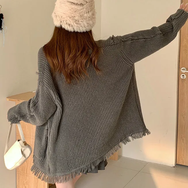 Icicofficial Knitwear Women's Gray-2