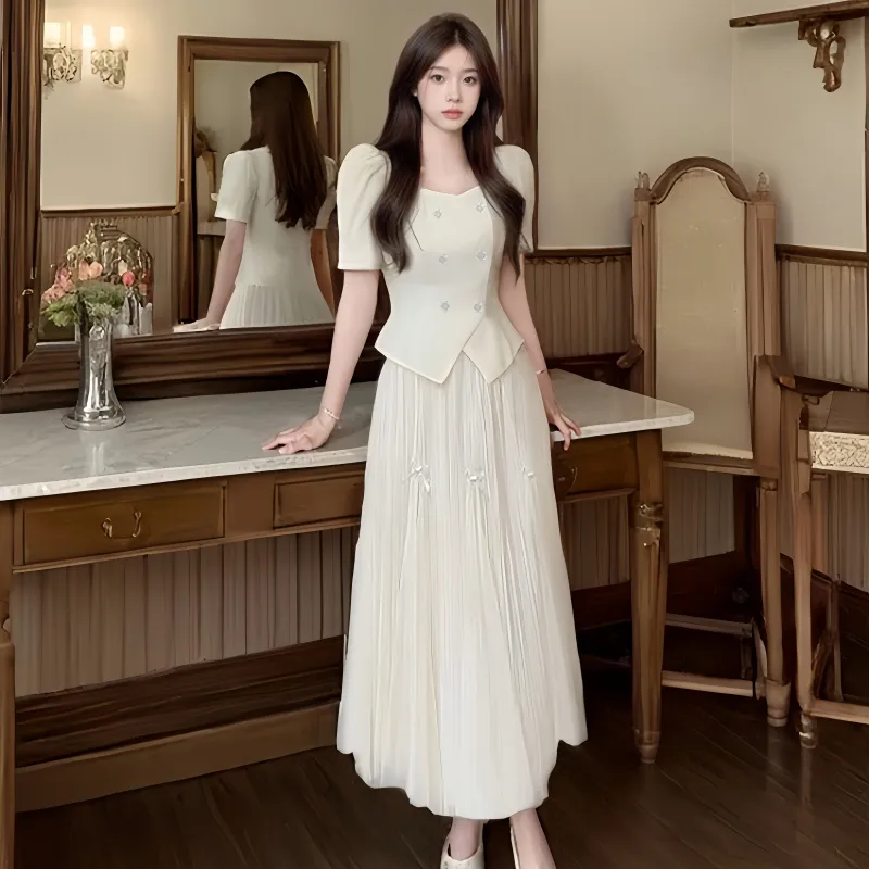 Icicofficial Two Piece Skirt Sets Women's-4