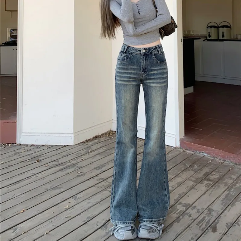 Icicofficial Jeans Women's Vintage Blue-5