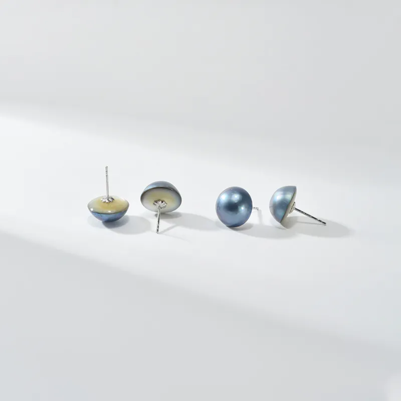 GN PEARL Stud Earrings Women's-3
