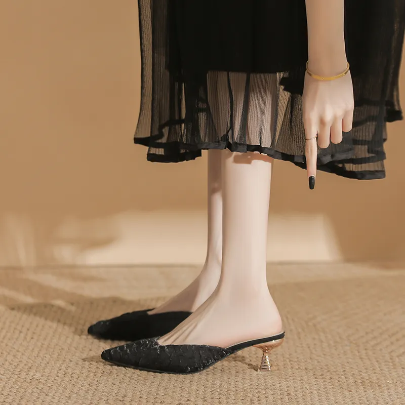 MCKP Rubber Sole Slip Resistant Closed Toe Slippers Women's-14