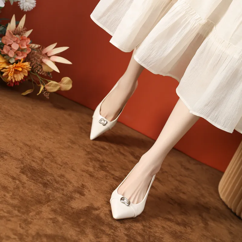 MCKP Slim Heel High Heels 6cm Women's-3