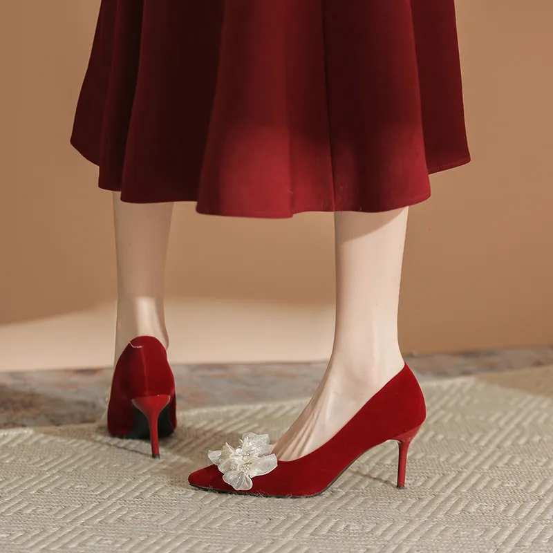 MCKP Slim Heel High Heels Women's-8