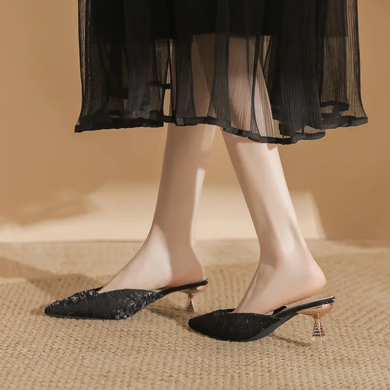 MCKP Rubber Sole Slip Resistant Closed Toe Slippers Women's-13
