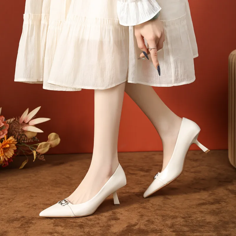 MCKP Slim Heel High Heels 6cm Women's-5