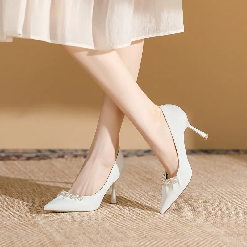 MCKP Slim Heel High Heels 8.5cm Women's-7