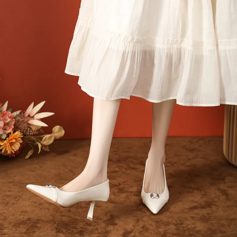 MCKP Slim Heel High Heels 6cm Women's-4