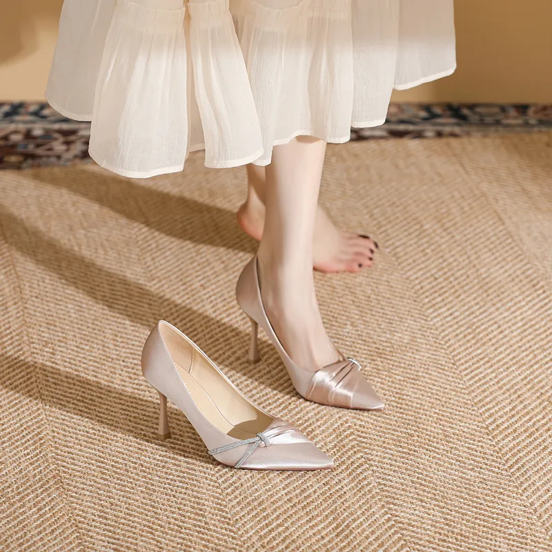 MCKP Slim Heel High Heels 8.5cm Women's-7