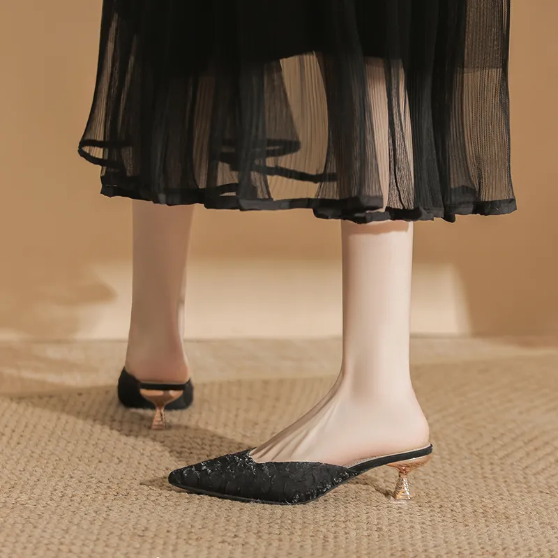 MCKP Rubber Sole Slip Resistant Closed Toe Slippers Women's-12