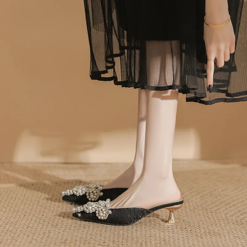MCKP Rubber Sole Slip Resistant Closed Toe Slippers Women's-13