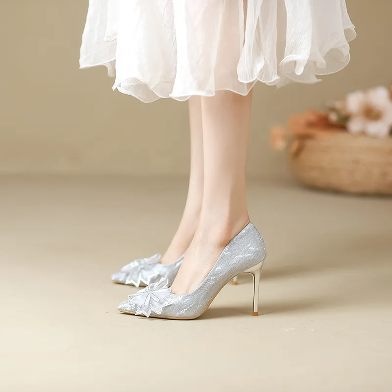 MCKP Slim Heel High Heels Women's-3