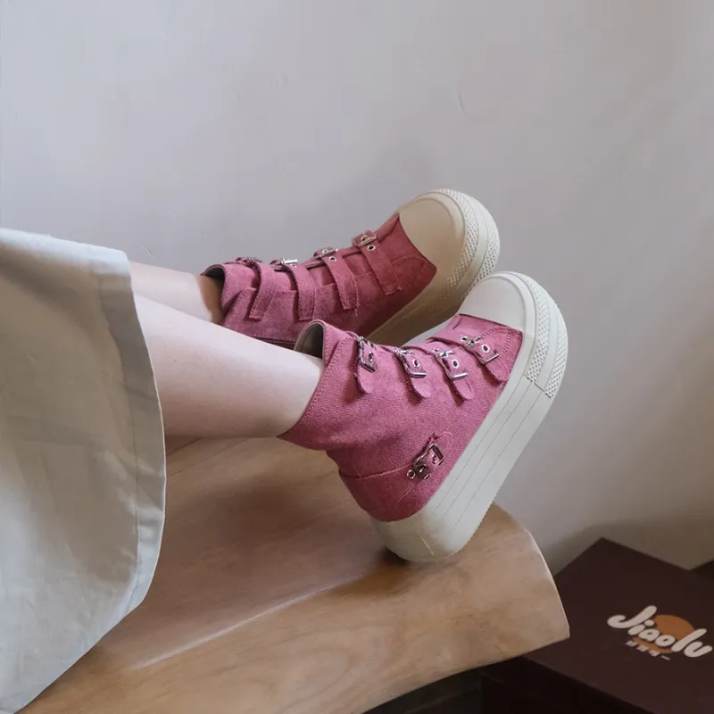 MCKP High-Top Canvas Shoes Women's-6