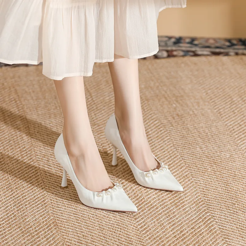 MCKP Slim Heel High Heels 8.5cm Women's-8