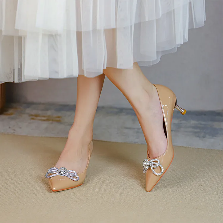 MCKP Slim Heel High Heels 5cm Women's-5